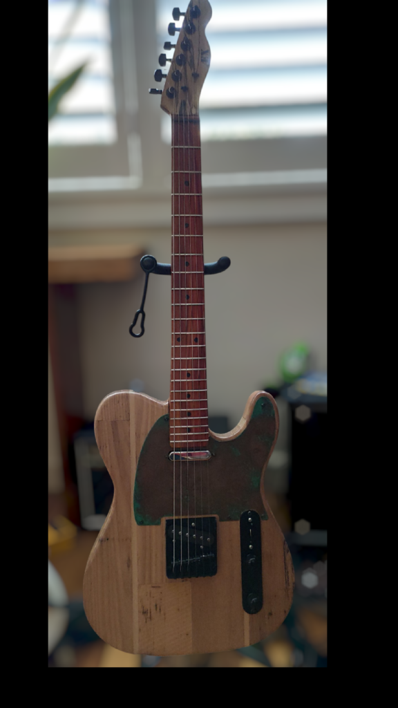 Messmate tele style guitar